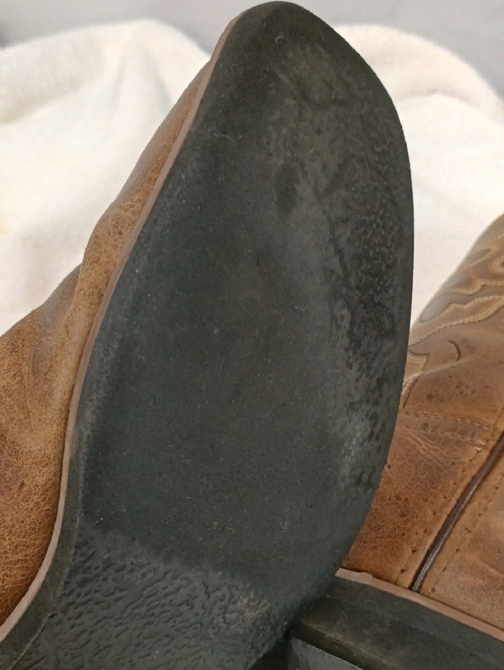 Boys Size 7 Smokey Mountain Leather Cowboy Boots - Picture 6 of 16